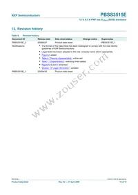 PBSS3515E Datasheet Page 11