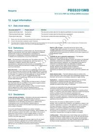 PBSS3515MB Datasheet Page 10