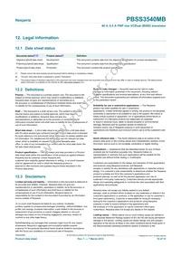 PBSS3540MB Datasheet Page 10