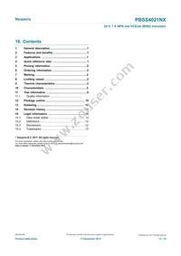 PBSS4021NX Datasheet Page 14