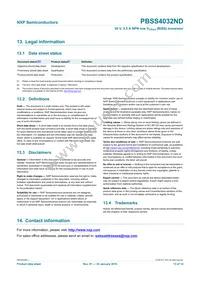 PBSS4032ND Datasheet Page 14