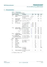 PBSS4032NT Datasheet Page 7