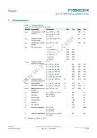 PBSS4032NX Datasheet Page 6