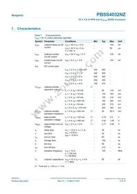 PBSS4032NZ Datasheet Page 6