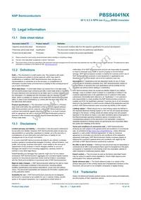 PBSS4041NX Datasheet Page 13