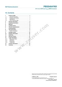 PBSS4041NX Datasheet Page 15