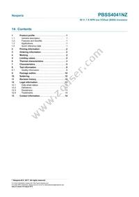 PBSS4041NZ Datasheet Page 15