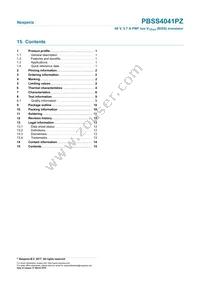 PBSS4041PZ Datasheet Page 15