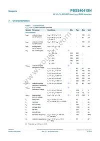 PBSS4041SN Datasheet Page 6