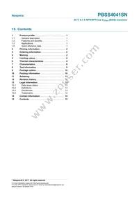 PBSS4041SN Datasheet Page 15