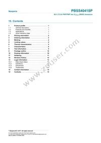 PBSS4041SP Datasheet Page 15