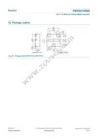 PBSS4130QAZ Datasheet Page 12