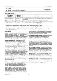 PBSS4140T Datasheet Page 9