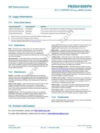 PBSS4160DPN Datasheet Page 18