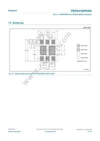 PBSS4160PANSX Datasheet Page 15