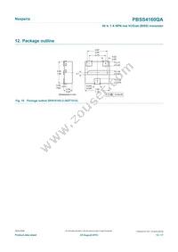 PBSS4160QAZ Datasheet Page 12