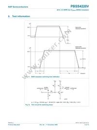 PBSS4220V Datasheet Page 9