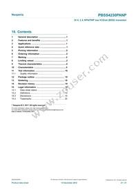 PBSS4230PANP Datasheet Page 21