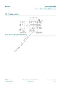 PBSS4230QAZ Datasheet Page 12