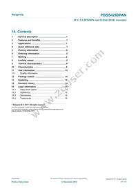 PBSS4260PAN Datasheet Page 17