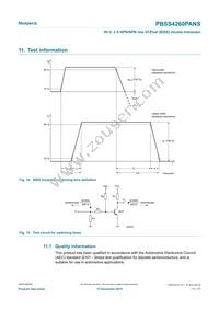 PBSS4260PANSX Datasheet Page 11