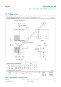 PBSS4260PANSX Datasheet Page 12