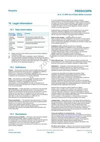 PBSS4330PA Datasheet Page 14