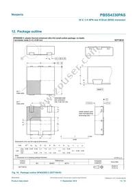 PBSS4330PASX Datasheet Page 13