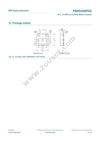 PBSS4360PASX Datasheet Page 14