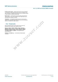 PBSS4360PASX Datasheet Page 18