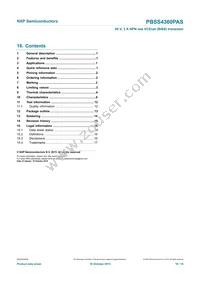 PBSS4360PASX Datasheet Page 19