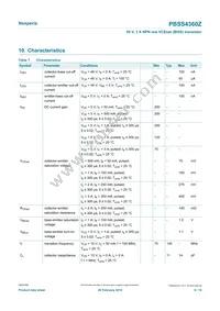 PBSS4360ZX Datasheet Page 6