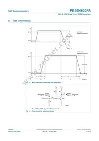 PBSS4630PA Datasheet Page 10