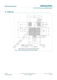 PBSS4630PA Datasheet Page 12