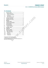 PBSS5112PAP Datasheet Page 17