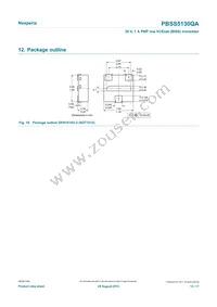 PBSS5130QAZ Datasheet Page 12