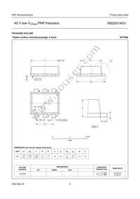 PBSS5140V Datasheet Page 6