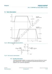 PBSS5160PAP Datasheet Page 13