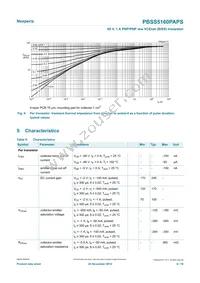 PBSS5160PAPSX Datasheet Page 9