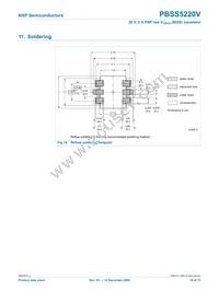 PBSS5220V Datasheet Page 11