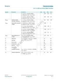PBSS5230QAZ Datasheet Page 8