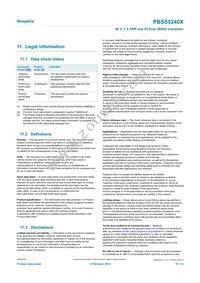 PBSS5240XX Datasheet Page 10