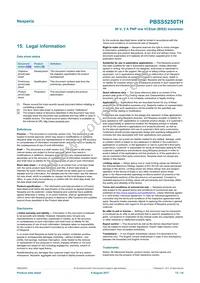 PBSS5250THR Datasheet Page 13