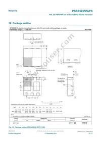PBSS5255PAPSX Datasheet Page 12