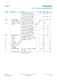 PBSS5260QAZ Datasheet Page 8