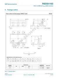 PBSS8110D Datasheet Page 10