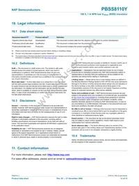 PBSS8110Y Datasheet Page 13