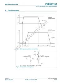 PBSS9110Z Datasheet Page 10