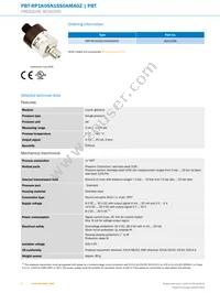 PBT-RP1K0SN1SS0AMA0Z Datasheet Page 2