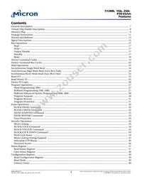 PC28F00AP30BFB TR Datasheet Page 3